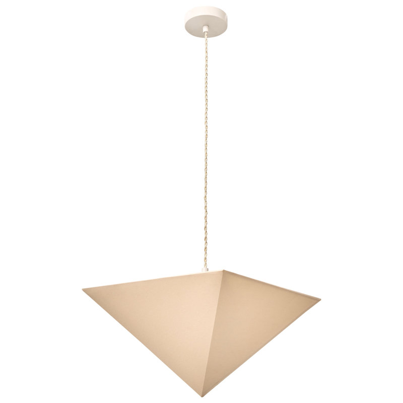 1 - Light Natural Geometric Pendant