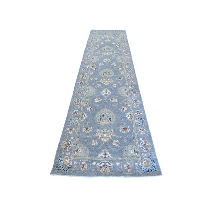 Tapis de couloir unique en laine 3 pi x 12 pi 2 po