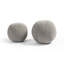 Balle Outdoor Pillow-Set of 2-12" diam, 10" diam-1467843335