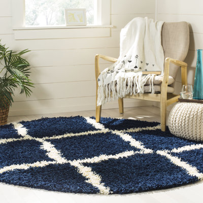 Alonnah Shag Performance Geometric Rug