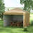 Outsunny 10' x 10' Pop Up Canopy Tent with 3 Sidewalls