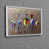 White Floater Framed