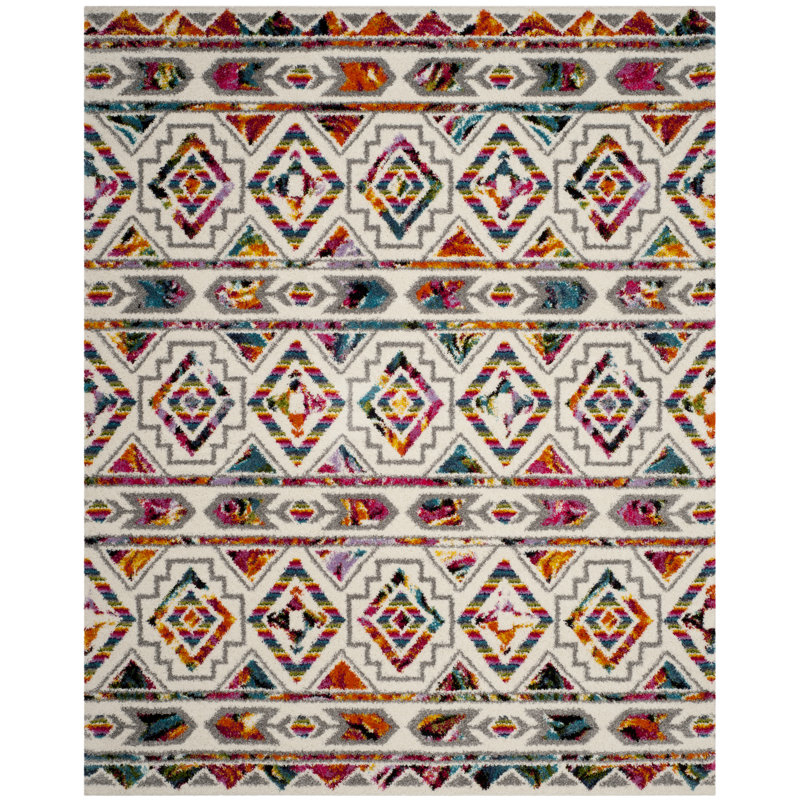 Tapis à poils longs Breanna, Rectangle 6 pi 7 po x 9 pi 2 po