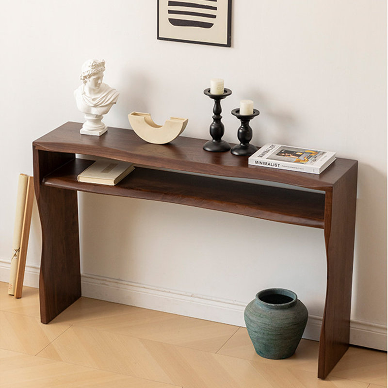 Console Modern Minimalist, H 29,53 po x l 51,18 po x P 11,81 po, Brun