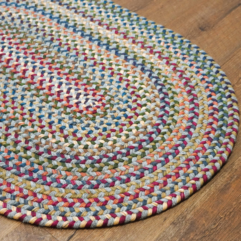 Cloverdale Wool Multi, Oval 11' x 14'