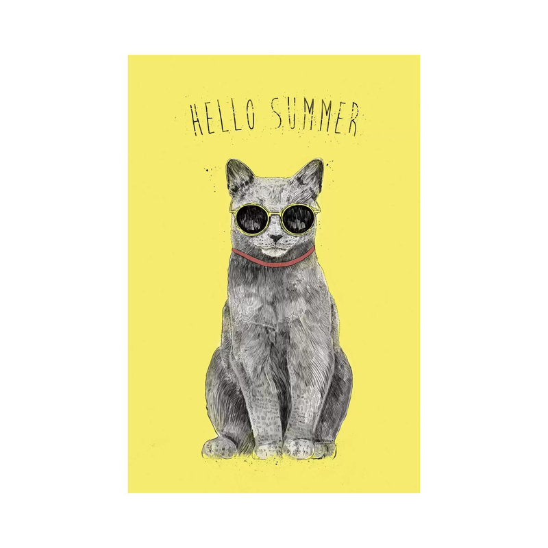 Hello Summer by Balazs Solti - Wrapped Canvas Gallery-Wrapped Canvas Giclée, 20.32 cm H x 30.48 cm W