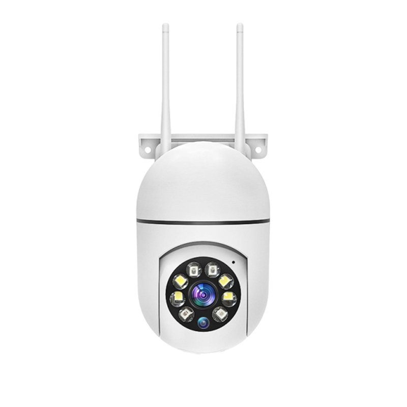 Caméra de sécurité domestique Hawkray, supportant le WIFI 2,4 / 5G, installation simple, configuration rapide, vision nocturne en couleur, système de sécurité audio bidirectionnel et de détection de mouvement.