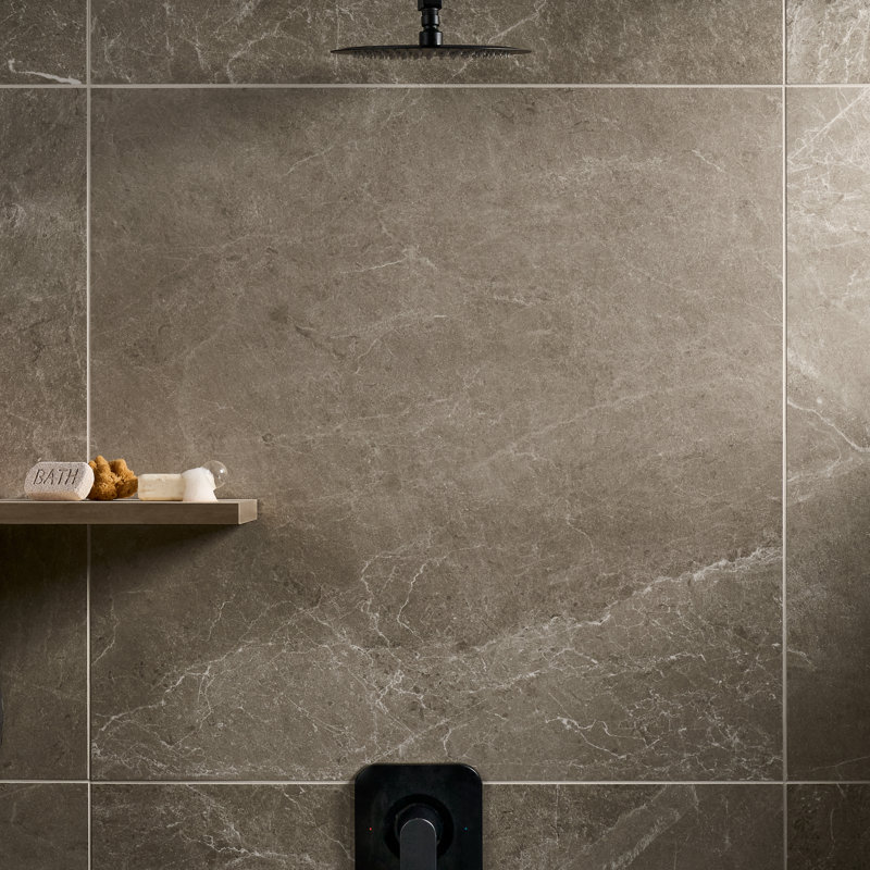 Limetech 35.43 In. X 35.43 In. Matte Porcelain Floor And Wall Tile (17.43 Sq. Ft. / Case), Greige Beige