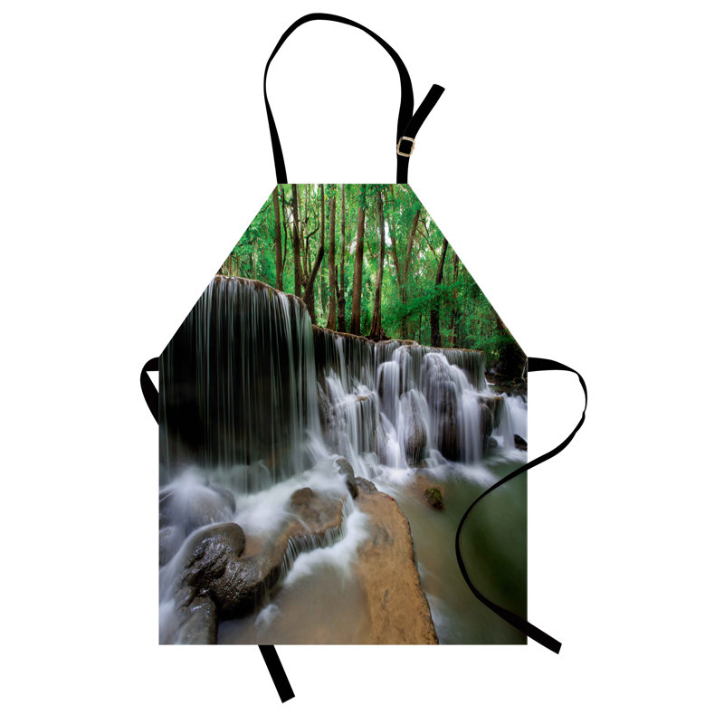 No Pattern Bib Apron