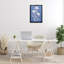 Toile flottante encadrée Cerulean Blue Blooms par Petals Prints Design-756428704-756428711