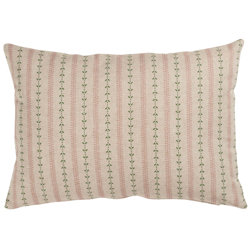 Striped Cushion, 43x30cm, Feather filled