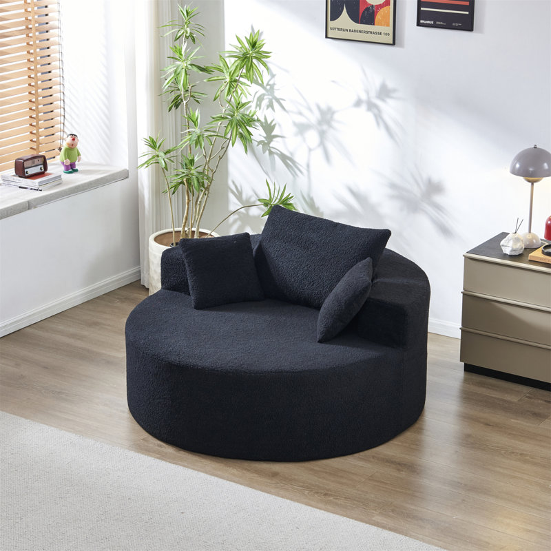 Chaise Teddy, Noir
