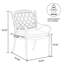Arelli Outdoor Dining Armchair with Cushions-487330443