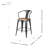 Nesbit Counter Stool with Metal Frame-2019578257-2075638629