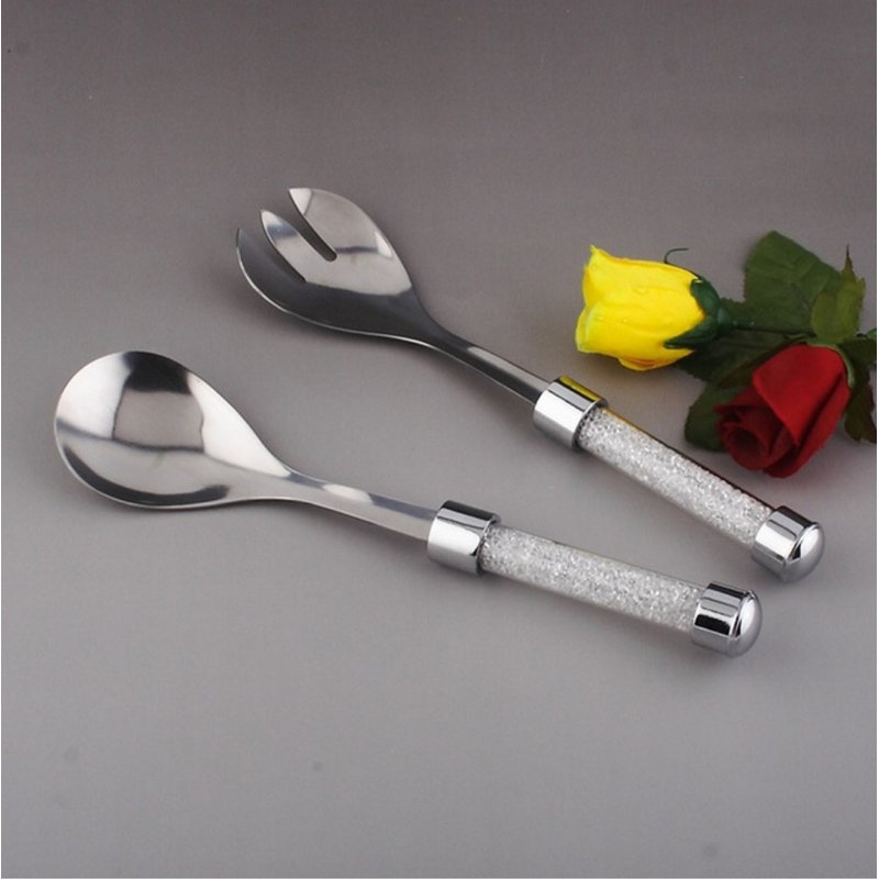 Marigold Sterling Silver Serving Spoon