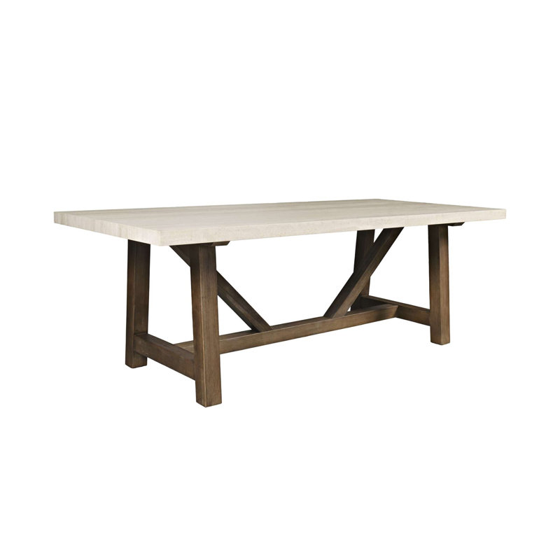 Table de salle à manger Sierrafina, 30”H x 87”W x 40”D, Brown