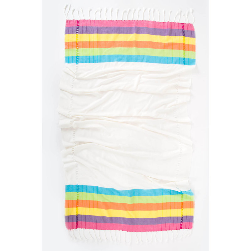 Serviette de plage 100% coton Hannam