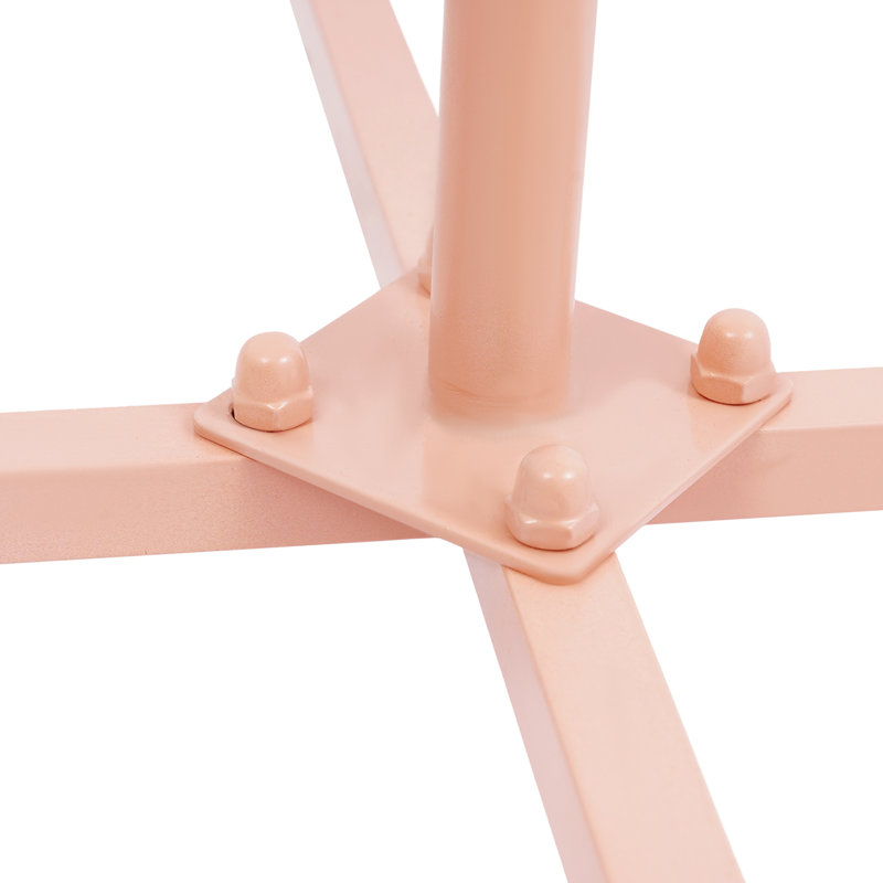 Support de perruque 12 têtes, présentoir de perruques et support de rangement, Rose