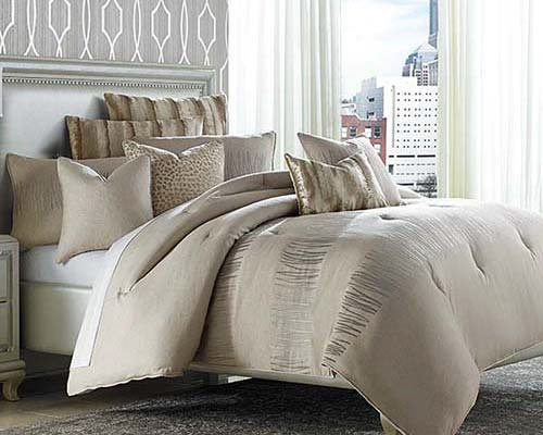 Captiva Comforter Set - Neutral, King + 9 Additional Pieces