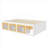 Storage Queen Size Platform Bed MDF Clean White With Built-in Bookshelf LED and Drawer For Bedroom-2122851266