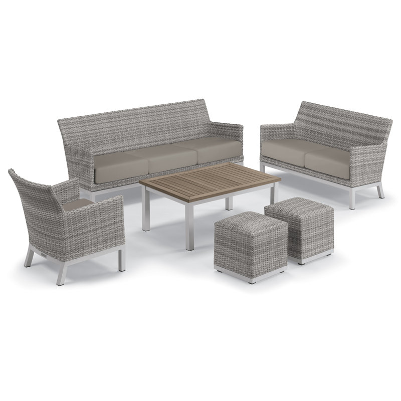 Outdoor Conversation Set, Stone