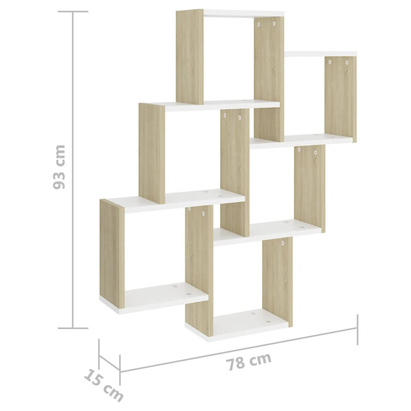 Givi 6 Piece Square, Old Wood