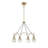 Jalenn 8 - Light Wagon Wheel Chandelier