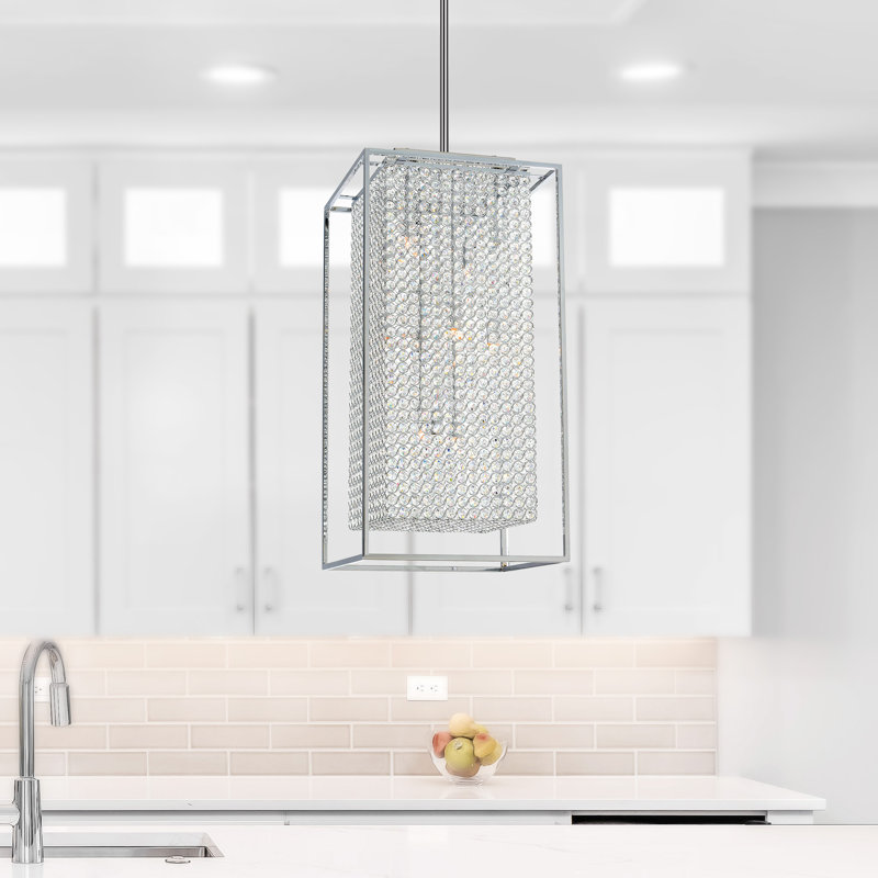 Beckles 11 - Light Dimmable Square / Rectangle Chandelier
