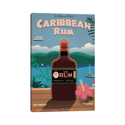 Caribbean Rum - Print on Canvas