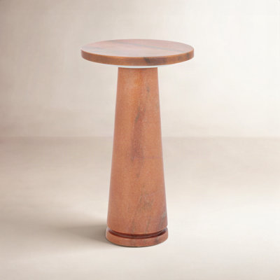 Alysson Marble Top End Table