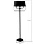 Amberlea 158cm Traditional Floor Lamp