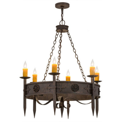 Calandra 6 - Light Chandelier