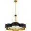 Lustre noir mat 6 lumières Balsam-180860414-180860413