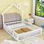 Lit double pleine grandeur avec garde-corps et assemblage facile-2116563226