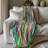 Retro Striped Stunner Throw Blanket-1416518489