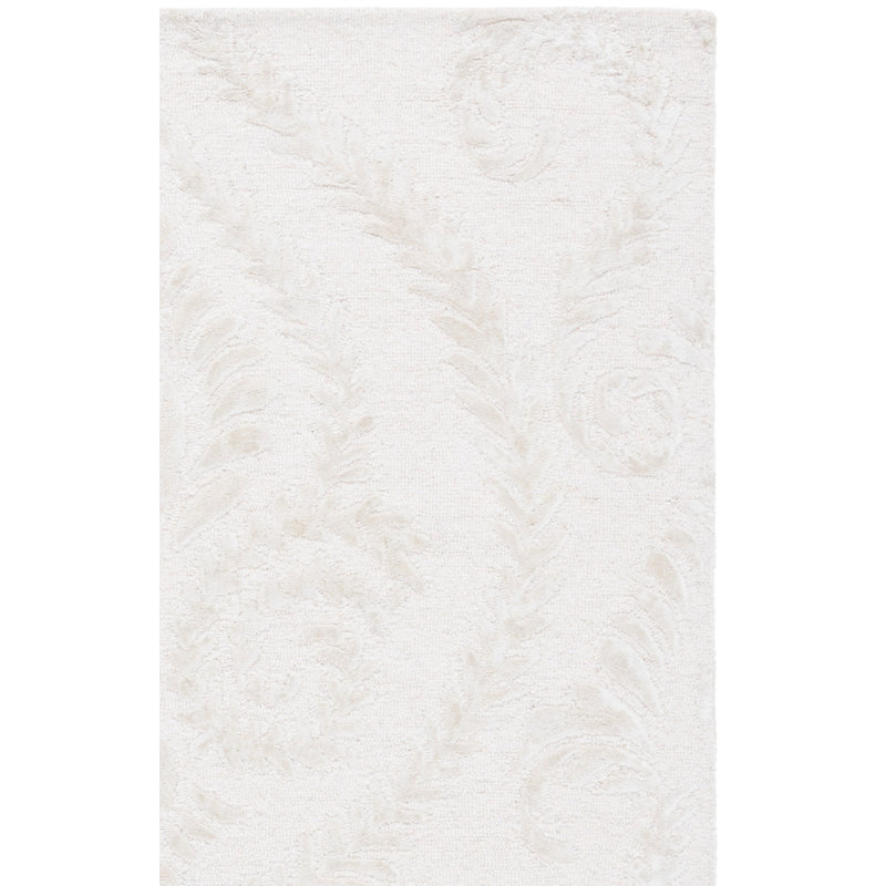 Glamour 612 Hand Tufted 55% Wool; 35% Viscose; 10% Cotton Damask Rug, Runner 2'3" x 8'