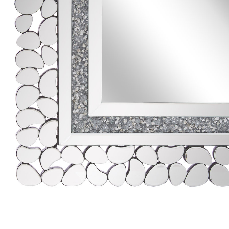 Rossi Wood Flat Wall Mirror