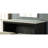 Contemporary 3pc Dining , Table And 2 Stools With Seats, Rectangular For Study Transitional Top Included, Design Room
