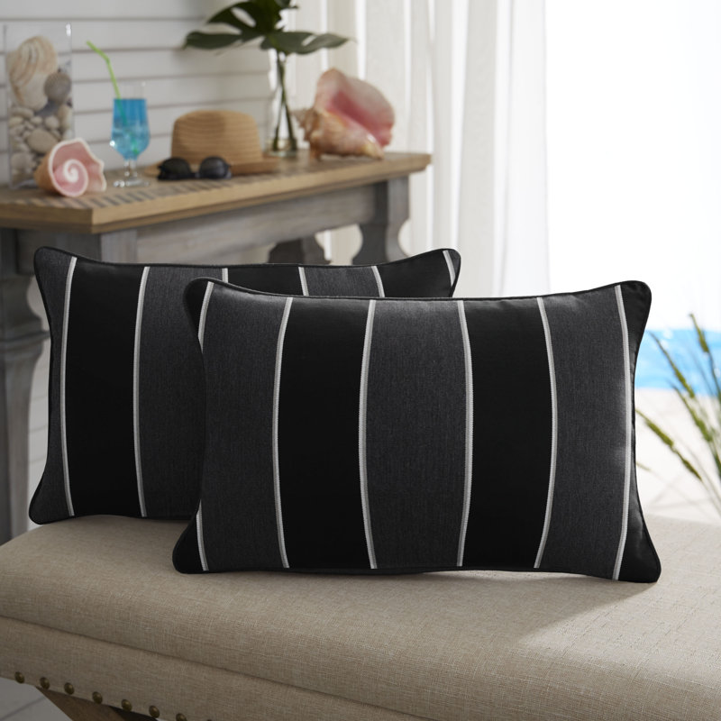 Housse et insert de coussin d'extérieur rectangulaire Cox