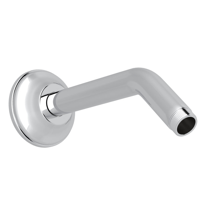 Bras de douche mural 7 po Rohl, Polished Chrome