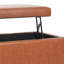 Repose-pieds rectangulaire avec rangement Kawana