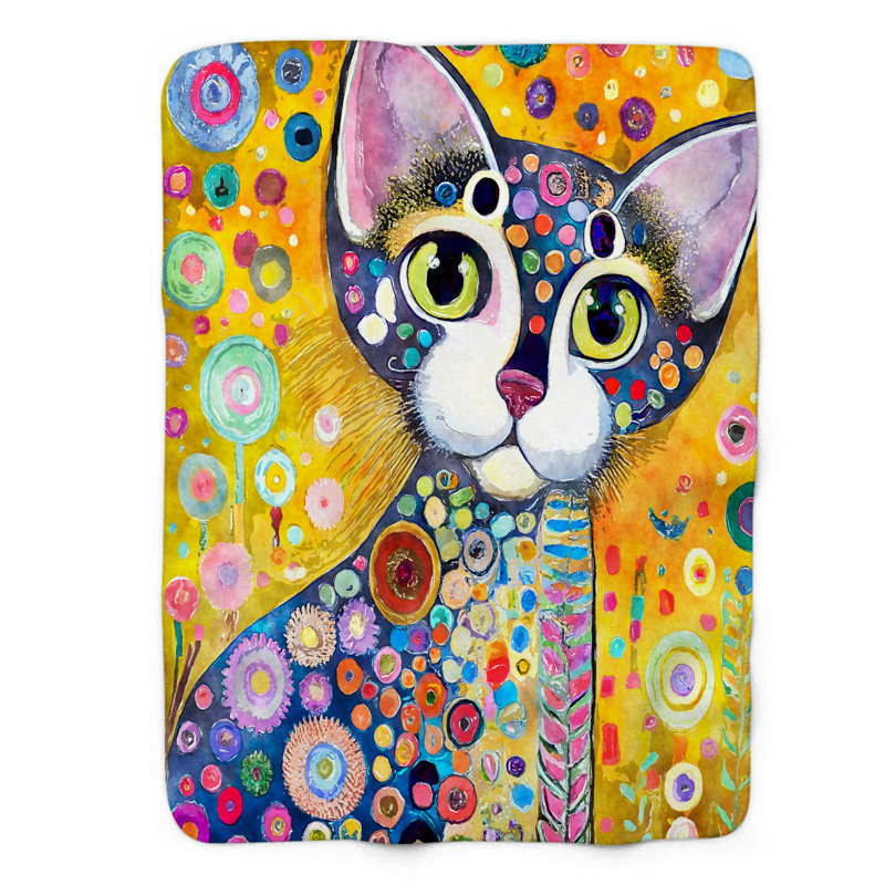 Far-Out Feline - couverture 1 pièce, Grand lit
