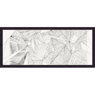 The Lines That Bind 2 Framed Drawing Print