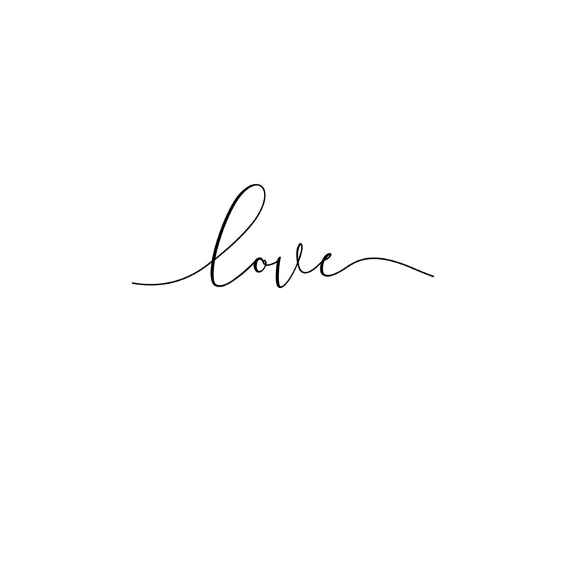 Love Lives Here I by Nouveau Prints - Wrapped Canvas Print, 101.6 cm H x 66.04 cm W x 1.91 cm D