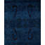 Overdyed One-of-a-Kind 4' 1" X 6' 4" Hand Knotted Area Rug