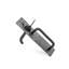 Black Wrought Iron Norfolk Door Latches Powder Coat Finish Cabinet Latches