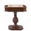 Table de jeu cerise avec base piédestal-115822225