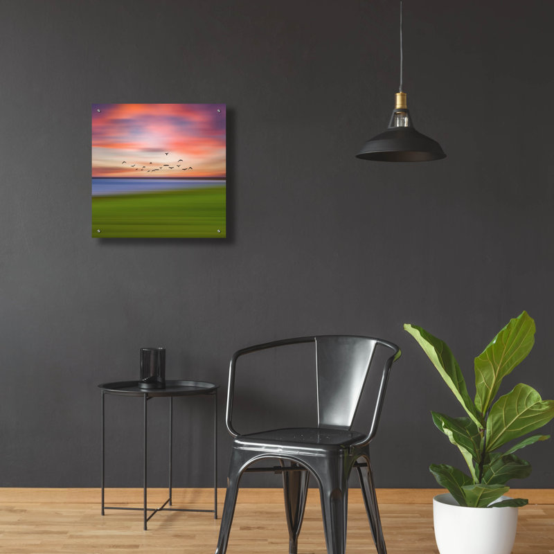 Art mural en verre acrylique Latitude Run®, H 24 po x l 24 po x P 0,2 cm