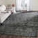 Tapis à motif floral Davut