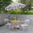  43"x57" Rectangle Tablecloth Table Cover Lemon Tree Yard Party Picnic Washable Polyester Decorative Fabric for Garden Summer Event Planning